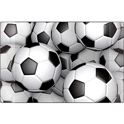 Afbeelding van Kangaro K 0014D116 Bureauonderlegger Pp 38X58Cm Dessin Voetballen