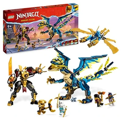 Image de LEGO® Ninjago 71796 le dragon élémentaire contre robot de l’impératrice