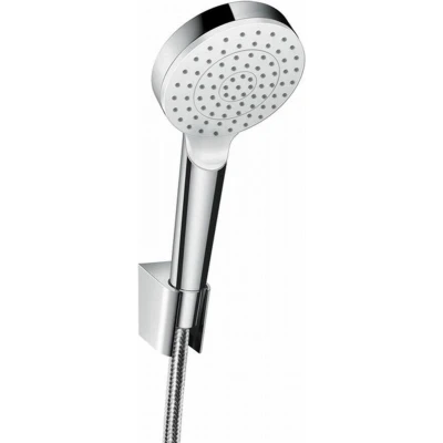 Afbeelding van hansgrohe Crometta badset 1jet EcoSmart 9 l/min met doucheslang 125 cm wit/chroom