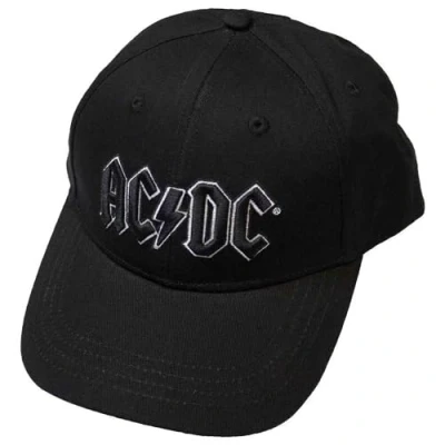 Afbeelding van AC/DC Black Logo Snapback Pet Zwart