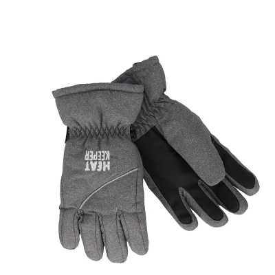 Afbeelding van Heatkeeper Kinder Ski Handschoenen Grijs 9 12 jaar