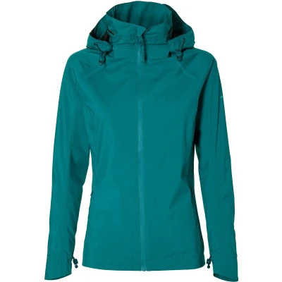 Afbeelding van Basil Skane Dames Regenjas Turquoise Maat XL