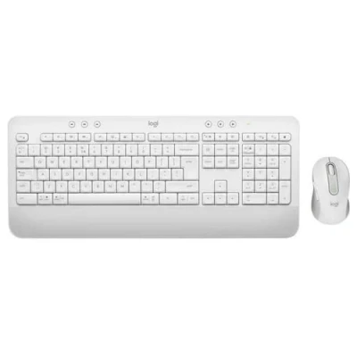 Image de Logitech Signature MK650 for Business Ensemble clavier et souris sans fil 2.4 GHz Bluetooth LE QWERTZ Allemand blanc cassé