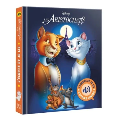 Image de LES ARISTOCHATS J&#039;écoute et je lis (Livre sonore) L&#039;histoire du film Disney