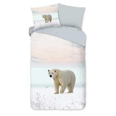 Afbeelding van Pure Dekbedovertrek &quot;ijsbeer&quot; Multi (140x200/220 cm) Microfiber