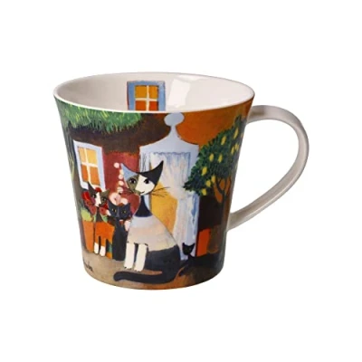 Afbeelding van Goebel Rosina Wachtmeister Koffie / Thee Mok Una bellissima giornata Beker porselein 350ml