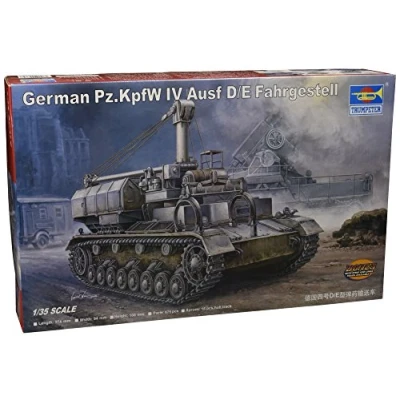 Afbeelding van Trumpeter 1/35 German Pz.kpfw Iv Ausf D/e Fahrgestell Trp00362 modelbouwsets, hobbybouwspeelgoed voor kinderen, modelverf en accessoires