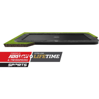 Afbeelding van BERG Trampoline Ultim Elite Flatground Grijs 500 x 300 cm