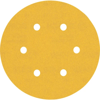 Image de BOSCH 2608900923 Feuille abrasive Expert C470 Best pour le bois et la peinture, diamètre 150 mm, grain 240, 6 trous (50 pcs)