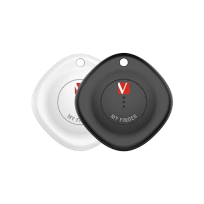 Afbeelding van Verbatim My Finder Bluetooth Artikelzoeker 2 stuks Zwart/Wit