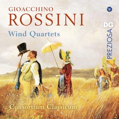 Afbeelding van Consortium Classicum Rossini: Wind Quartets (CD)