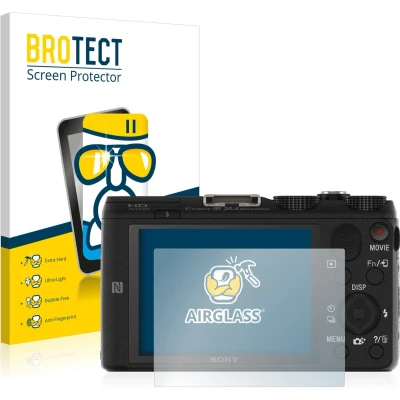 Afbeelding van BROTECT Screenprotector voor Sony Cyber Shot DSC HX60V Folie Beschermfolie Beschermglas transparant