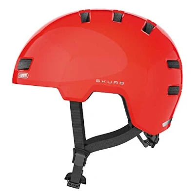 Afbeelding van Abus Signal Orange M, Casco Unisex Adulto, Rosso (Rosso), M