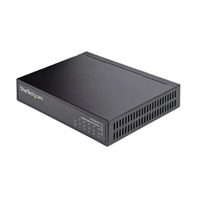 Afbeelding van StarTech.com DS52000 netwerk switch 2.5G Ethernet (100/1000/2500) Zwart