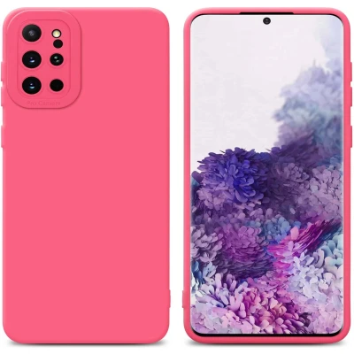 Afbeelding van Cadorabo Hoesje geschikt voor Samsung Galaxy S20 PLUS in Fluid ROOD Beschermhoes gemaakt van flexibel TPU silicone Cover Case