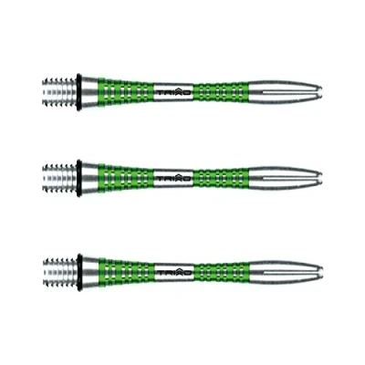 Afbeelding van WINMAU Triad Dartstengels Groen, Korte 1 set per pakket (3 dartvluchten in totaal)