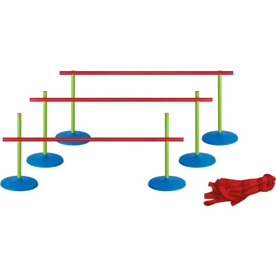 Afbeelding van Playfun Hordenset 20 X 60 Cm Multicolor 3 Stuks