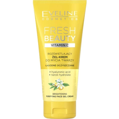 Afbeelding van Fresh Beauty verhelderende gel crème face wash met vitamine C 150ml