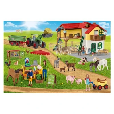 Image de Puzzle 100 pièces Farm World : Ferme et marché