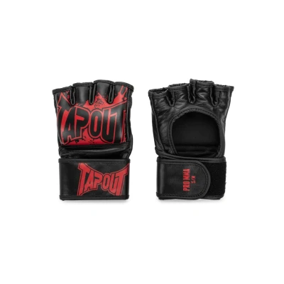 Afbeelding van Tapout MMA PRO Fight leren handschoenen (1 paar) MMA, zwart/rood, S 960005