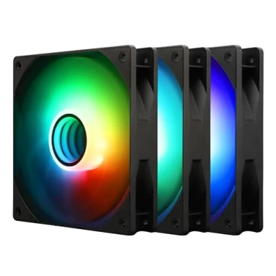 Afbeelding van Thermalright TL C12B S V3 120mm ARGB CPU ventilator met 1500 tpm snelheid, 4 polige PWM stille spiegeleffect (3 ventilatoren)