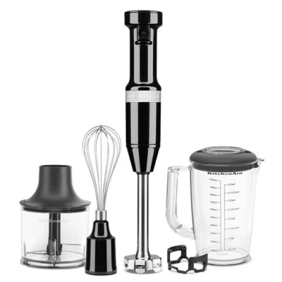 Image de KitchenAid Mixeur Plongeant Avec Accessoires 5khbv83 Onyx Black