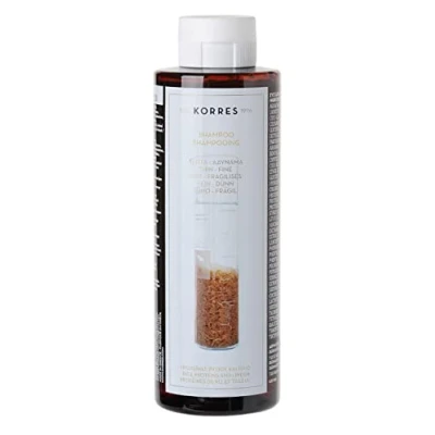 Afbeelding van KORRES Rice Shampoo voor fijn haar, zonder siliconen en parabenen, 250 ml