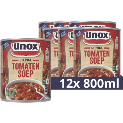Afbeelding van Unox Stevige Tomaat 12x0,8l
