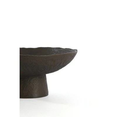 Afbeelding van Light &amp; Living Schaal OTA Ø31x15.5cm Bruin