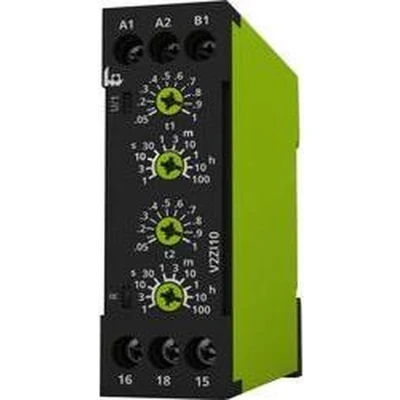Afbeelding van tele 125200 V2ZI10 12 240V AC/DC Tijdrelais Multifunctioneel 1 stuk(s) Tijdsduur: 0.05 s 100 h 1x wisselcontact