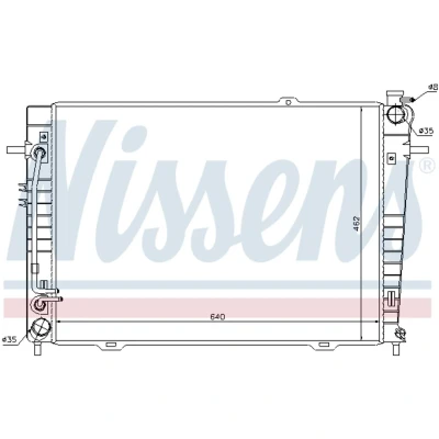 Afbeelding van Nissens Radiateur 67486
