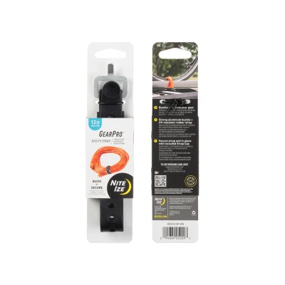 Afbeelding van Nite Ize GearPro Utility Strap 12 inch Zwart Herbruikbare kabelbinder