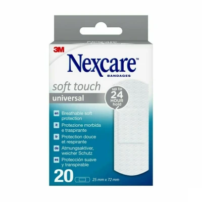 Afbeelding van Nexcare, Gips, Soft Touch universele pleister (20 x)