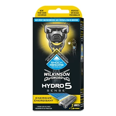 Afbeelding van Wilkinson Hydro 5 Sense Energize Houder + 2 Scheermesjes
