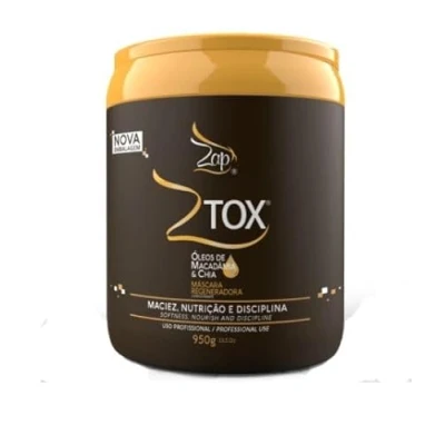 Afbeelding van ZAP Ztox Mascara Regeneração Macadamia Oil &amp; Chia 950g Nutrition