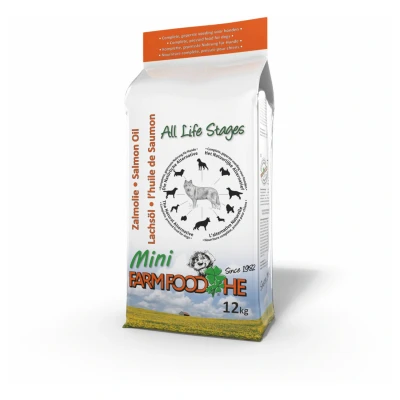 Afbeelding van Farm Food Zalmolie Mini Zalm Hondenvoer 12 kg