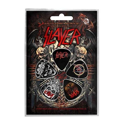 Afbeelding van Slayer Demonic Plectrum Set van 5 Multicolours
