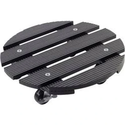 Afbeelding van Metafranc WU0825130 Transportroller Houtcomposiet (WPC) Laadvermogen (max.): 60 kg 300 mm x 73 Aantal rollers 4