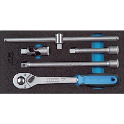 Afbeelding van Gedore 1500 CT1 1993 T 2309106 Accessoires voor dopsleutels 1/2 (12.5 mm) 5 delig