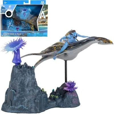 Image de McFarlane Avatar 2 The way of water Coffret deluxe Figurine articulée Neteyam et Ilu