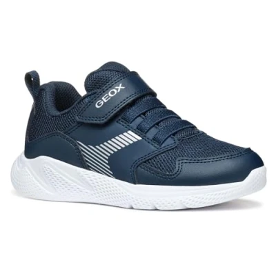 Afbeelding van Geox J Sprintye Boy A Sneakers voor jongens, Navy Blauw, 24 EU