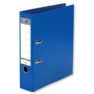 Afbeelding van OXFORD Ordner met hendel, Smart Pro+ A4XL, rugbreedte 80 mm, 2 ringen, polypropyleen, omzoomd, donkerblauw