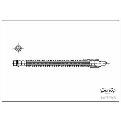 Afbeelding van CORTECO 19032565 Remslang Achteras 410