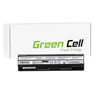 Image de Green Cell Batterie de portable (équivalent à : MSI BTY S14) Lithium Ion 6 cellules 4400 mAh noir pour GE60; GE60 2PF; 2QD; 2QE; GE70; GE70 2PC; 2PL; 2QE