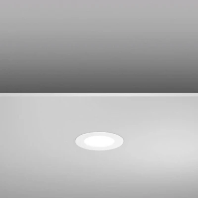 Afbeelding van RZB Toledo Flat LED/5W 3000K D14 901451.002 LED inbouwpaneel Wit