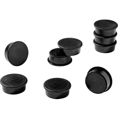 Afbeelding van Durable 475501 magneet, rond, 37 mm, dikte 3000, zwart, 20 stuks