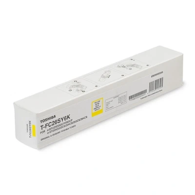Image de Toshiba TFC26SY6K jaune originale cartouche de toner