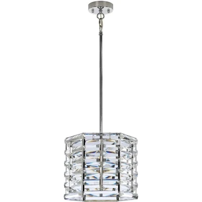 Afbeelding van Elstead Lighting LED Pendelarmatuur Shoal 1X E27 Max 60W Dimbaar Polished Nickel