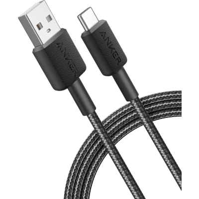 Afbeelding van USB C kabel Anker Zwart 1,8 m