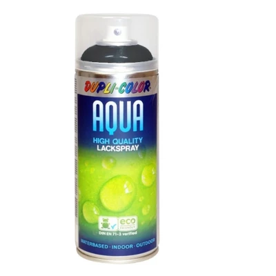 Afbeelding van Dupli Color aqua hoogglans lak antracietgrijs (RAL 7016) 350 ml.